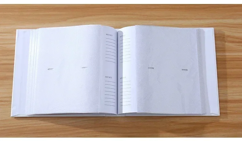 Baby Photo Album Growth Record Photo 6-inch Collection Writable 200pcs Photos Album Large Capacity Paper Core Bag Souvenir Album - Image 14