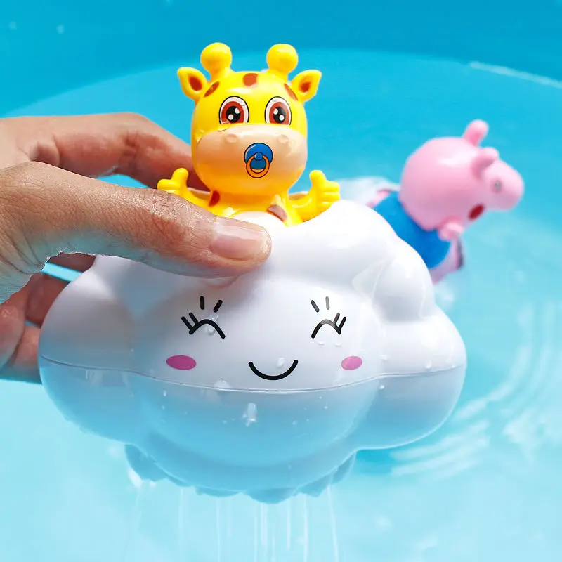 Baby Bath Toy, Bathing Cute Swimming Water Spraying Clouds Shower Bath Toy For Kids Water Playing Toy - Image 16